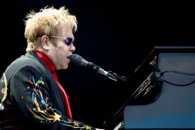 Elton John legendary entertainer.