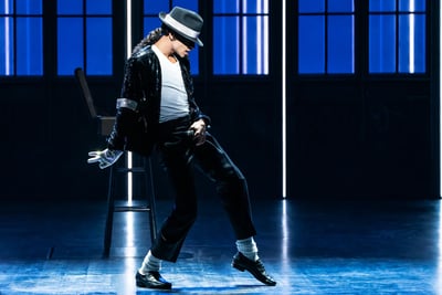 Michael Jackson dancing style.