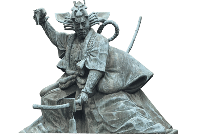 Statue of Musashi.