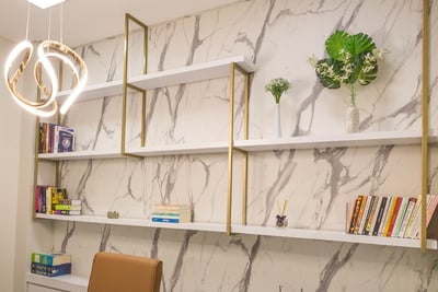 Sala de atendimento do consultório de Encantado/RS.