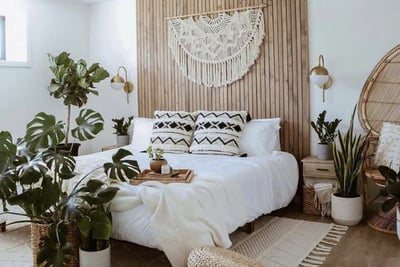 élément naturel chambre à coucher