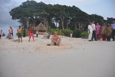 sunset point, Neil Island, Andaman and Nicobar islands