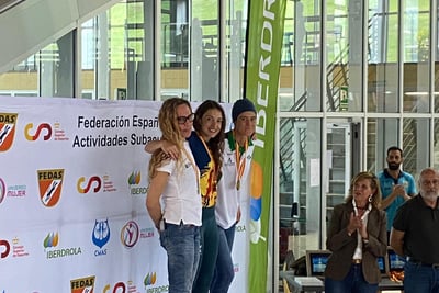 Campeonato nacional apnea indoor españa estática