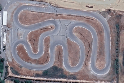 Trazado del circuito Zona Karting Juneda para pitbike en Lleida