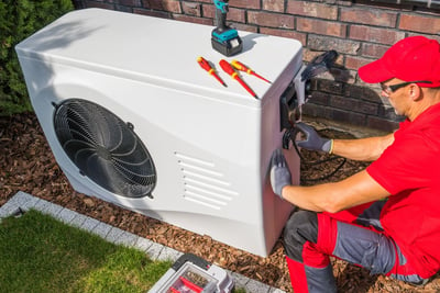 Servicing an air conditioner