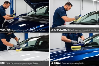 steps involved in ceramic coating