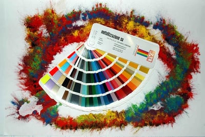 a pantoner color wheel with a pantoner and a palette palette