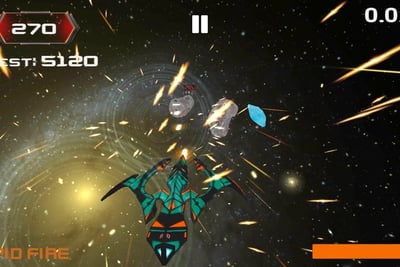 3d space shooter game