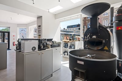 intérieur boutique café rouen