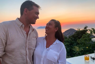 Sunset In Greece 