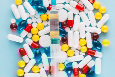 a syll of pills and pills in a syll