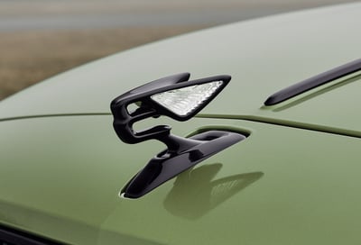 a green bentley emblem