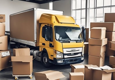 outdoor lamps turned on