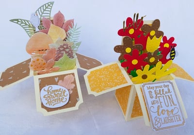 fall pop up cards