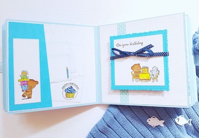 pages and layout, diy baby album ideas 