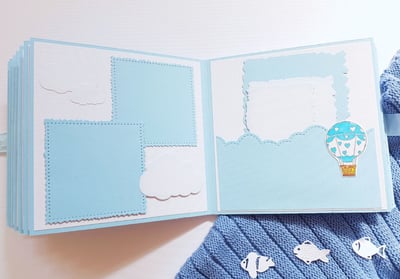 DIY baby album idea