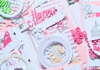 how to use die cuts
