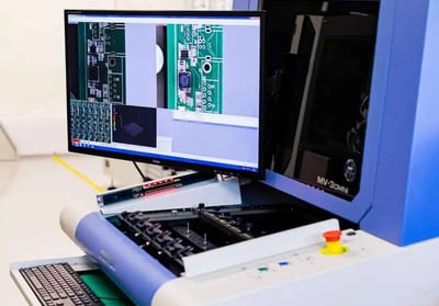 Omini uses AOI (Automated Optical Inspection) in PCB assembly for efficient defect detection.