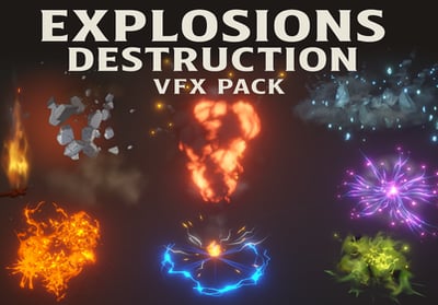 Explosions & Destruction VFX Pack