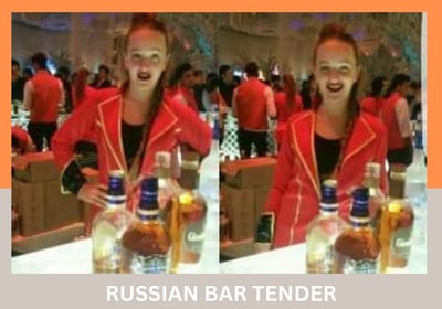 Russian Bartenders By Geet Events