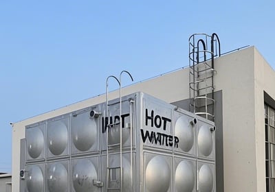 hot water