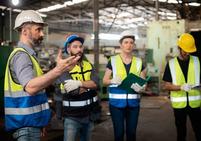 Supplier is training factory workers 
