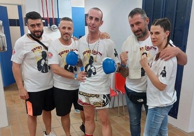 escuela de Boxeo kick boxing k1 Pérez team Getafe