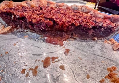 chocolate bourbon pecan pie