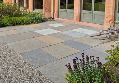 Caithness flag stone patio