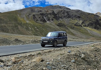 SUV used on Mahseer Fishing trips.