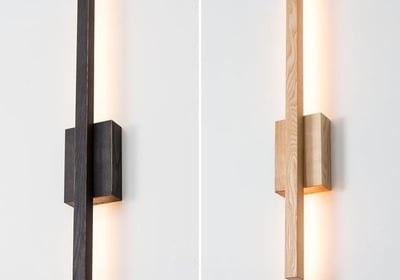 applique muro legno facile applicazione