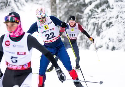 photo ski fond neige