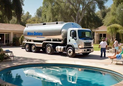 swimming pool water tanker