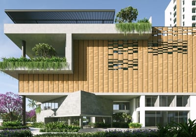 Well-designed clubhouse space for residents at Tridasa Rise in Hyderabad