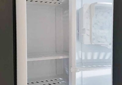 Spotless and organized freezer interior after a detailed appliance cleaning service by S&S Morales