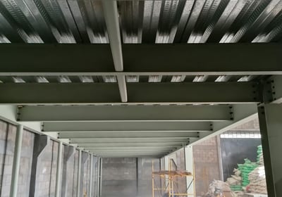 Fabricación de entrepisos metálicos