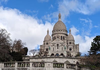 Sacré Coeur Basilica in Paris France