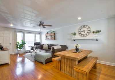 Discover our charming farmhouse inspired duplex rental in Nashville's Cherokee Park neighborhood.
