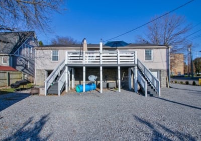 Discover our charming farmhouse inspired duplex rental in Nashville's Cherokee Park neighborhood