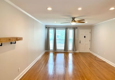 Discover our charming farmhouse inspired duplex rental in Nashville's Cherokee Park neighborhood