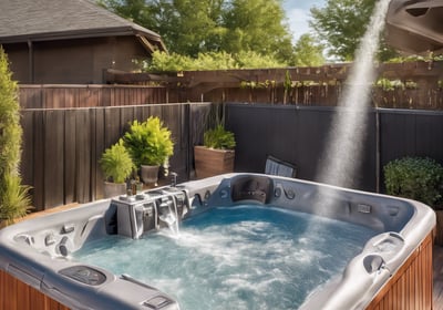 Hot tub wash