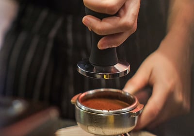 Tamper e suportes de tamper, melhor espresso garantido