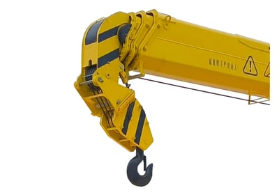 Hook Stowage Bracket for telescoping crane