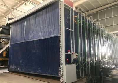 Painting for biggest knuckle boom crane