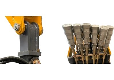 Quick-Connect Coupler for Grapple Attachment