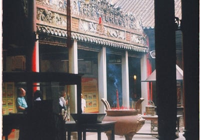Pagoda in Saigon China Town