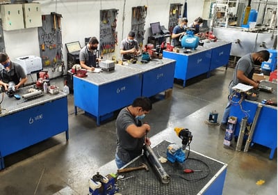 Taller de servicio y garantía