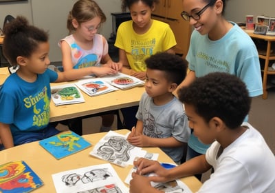 Coloring pages, children's books