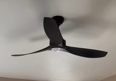 A brand new fan light ready to be used