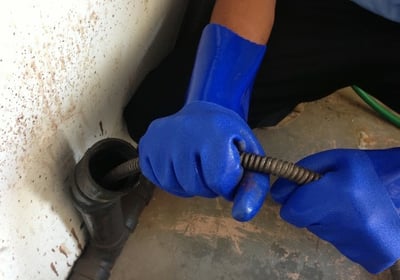 desentumento tubulação
